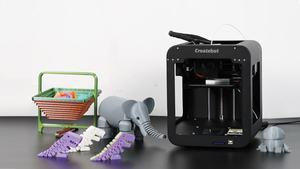 Impresora 3D Createbot Super <span class=keywords><strong>Mini</strong></span>, Estructura Cúbica Core XY Estable, Segura, Regalo Digital para Niños, Juguete Portátil - Product Image 6