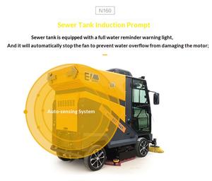 Robot laveur de sols industriel et commercial, machine électrique à batterie 48V 220Ah, nouvelle machine de <span class=keywords><strong>nettoyage</strong></span> de tapis commerciale - Product Image 4