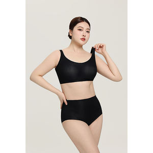 Lism Custom New Jelly Glue Soft Support Ropa interior sin rastro Reunidos Top Support Side No Steel Hoop Sujetador de mujer - Product Image 2