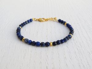 <span class=keywords><strong>Bracciale</strong></span> di perline di pietra naturale di <span class=keywords><strong>perle</strong></span> d'acqua dolce di cristallo di vera pietra naturale braccialetto di perline per le donne - Product Image 5