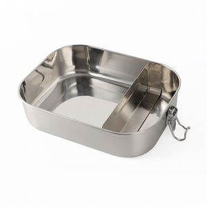 New Design American Airtight Stainless Steel Food Storage <b>Container</b> 800Ml Silicone Seal Ring 304 Metal Lunch Box - Product Image 3