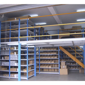 2-3 קומות פלדה ביניים פלטפורמת עם מדפי מותאם אישית קומת ביניים עצבים אחסון ביניים עם מדרגות ומעלית - Product Image 5