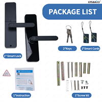 Cilindro de manija de cerradura de puerta al por mayor de China con llave cerradura electrónica de puerta delantera precio cilindros cerradura de puerta de aluminio