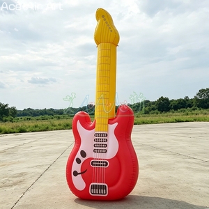 <span class=keywords><strong>Guitarra</strong></span> Eléctrica Inflable con Luces LED, Modelo Personalizado Colorido, <span class=keywords><strong>Guitarra</strong></span> de <span class=keywords><strong>Rock</strong></span> Inflable para Decoración de Festivales de Música, Escenarios, Discotecas y Fiestas - Product Image 5