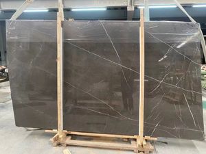 Dalle de marbre gris Pietra naturel de haute qualité à <span class=keywords><strong>prix</strong></span> avantageux, polie, pour la décoration de comptoirs et de carrelages - Product Image 3