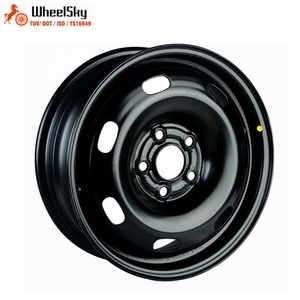 Cerchi in Acciaio Wheelsky Good Run-out 445201 da <span class=keywords><strong>14</strong></span> <span class=keywords><strong>Pollici</strong></span> 14x5.0 PCD 5x100 in Vendita - Product Image 1