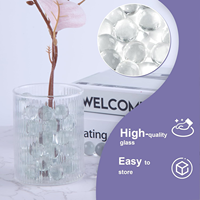 Cristaux sphériques de silicium-phosphore de qualité alimentaire, pré-filtre anti-calcaire, cristal transparent de siliphos de sodium, polyphosphate
