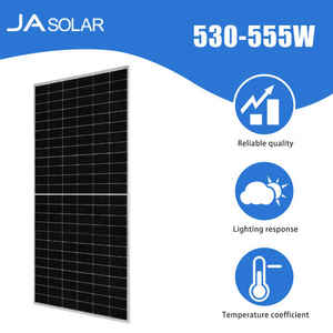Panel solar JA N Tipo Bifacial 610W 615W 620W 625W 630W 635W 650W 700W 750W 800W 1000W Paneles solares de vidrio doble - Product Image 3
