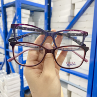 Lunettes de protection unisexes à monture ronde intégrale, motif uni, avec verres et livraison rapide, montures en acétate pour adultes