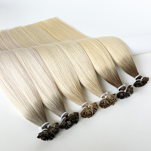 Brazil tóc Trinh Nữ vô hình Micro Nano Mini k-mẹo Ombre màu Flat tip tóc mở rộng trái phiếu trên tóc - Product Image 3