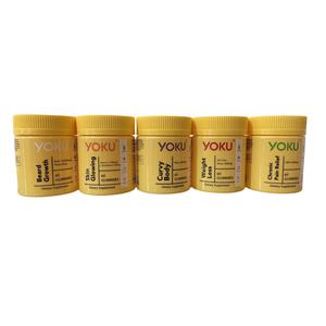 Gomitas para el Crecimiento de la Barba para Hombres, con Musgo Marino 1500mg, Apoyo para la Salud Intestinal 500mg, Estimulan el Crecimiento del Vello Facial, para Adultos y <span class=keywords><strong>Adolescentes</strong></span> - Product Image 6
