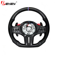 Volant en fibre de carbone LED pour BMW Série 1 2 3 4 5 6 7 8 i3 i4 X3 X4 X5 X6 X7 M2 M3 M4 M5 M8 M240i G20 G80 G82 G42 G29 F90