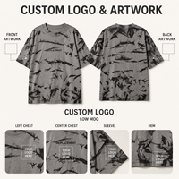 T-shirt tie-dye surdimensionné pour homme, style vintage streetwear, tee-shirt graphique, skatewear, logo personnalisé, marque privée, fabricant OEM ODM