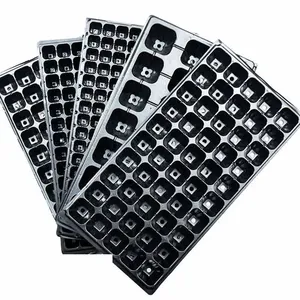 Bandejas de Germinación de Semillas Duraderas de 21, 32, 50, 72, 105 y 128 Celdas para Cultivo de Vegetales y Flores, Bandejas de Vivero para Jardín - Product Image 1
