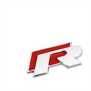Nuevo Diseño R, Adhesivo Metálico 3D para Decoración de Autos, Emblema para Maletero Trasero, VW Polo, Passat, Golf, Jetta, Touareg, Bora, Tiguan, 1 Año de Garantía - Product Image 2