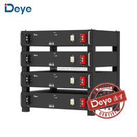 Batteries solaires à cycle profond Deye 48V 51.2V 10kWh 15kWh 20kWh 20kWh Batterie lithium-ion à haut débit