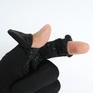 Guantes de bicicleta Pantalla táctil Guantes finos Guantes de fotografía con dedo superior abatible - Product Image 3