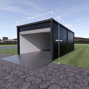 20 maisons conteneurs démontables de 40 pieds, type <span class=keywords><strong>garage</strong></span>/ferme ; Maisons conteneurs préfabriquées portables et faciles <span class=keywords><strong>à</strong></span> installer - Product Image 2