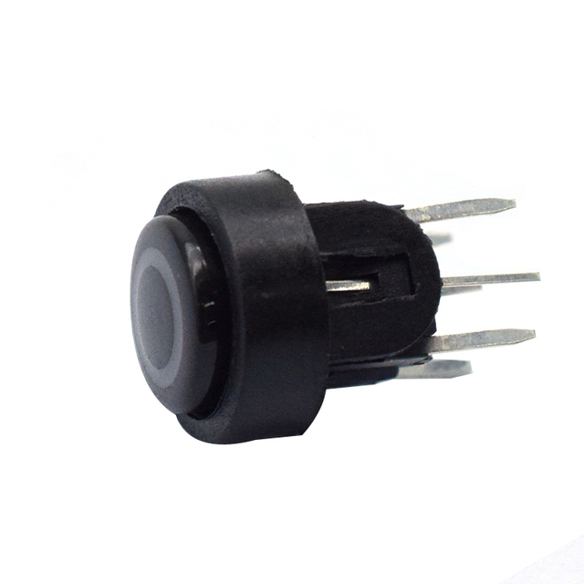 One-stop Manufacturers Support Customization 10mm Round Momentary 6 Pin Plastic Illuminated LED Push Button Switch