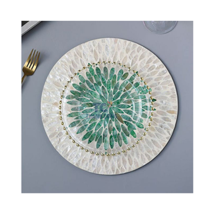 Offre spéciale, haute qualité, meilleure vente, serpillière ronde, napperon en nacre du Vietnam, napperon en nacre - Product Image 1