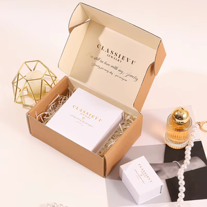 <span class=keywords><strong>2025</strong></span> biểu tượng tùy chỉnh đồ trang sức nhỏ gửi thư hộp Hot Bán Matte kết thúc Bìa bù đắp in ấn lá vàng cho đồ trang sức vận chuyển - Product Image 1