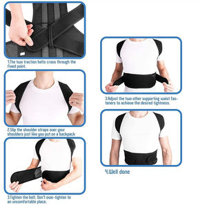 MKAS seduto comodo <span class=keywords><strong>scoliosi</strong></span> supporto schiena postura cintura correttore per donne & uomini corpo postura correttore - Product Image 5