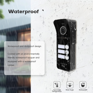 Nhà Thông Minh Giải Pháp 1 ngoài trời trạm 1 trong nhà màn hình video cửa điện thoại làm việc với thiết bị quản lý xây dựng liên lạc - Product Image 2