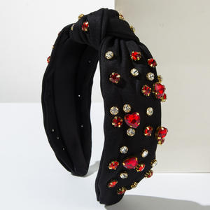 إكسسوارات شعر على الطراز الكوري الجديد في عيد الحب موضة الأظافر الماسية الحب الزجاج دبوس شعر حلو الماس عصابة رأس ماسية - Product Image 6