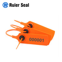 Sello de Seguridad Desechable para Bolsas de Plástico RUIER REP706, 220 mm x 2,2 mm, Sin Número Indicativo, para Aplicaciones de Logística y Envío Exprés