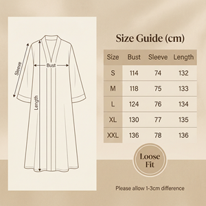 Abaya Verde Salvia con Frente Abierto para Mujeres Musulmanas, Puños en Forma de Media Luna, Marca Privada - Product Image 2