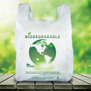 100% Customized Biodegradable PE <b>Plastic</b> T-Shirt Bag Vest Handle ISO Certified Supermarket Gravure Printing for Clothing - Product Image 3