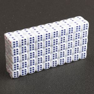 Wholesale Custom 13.5mm Six-sided Black-dot Plastic Casino <b>Dice</b> for Mahjong and Board Games - Product Image 2