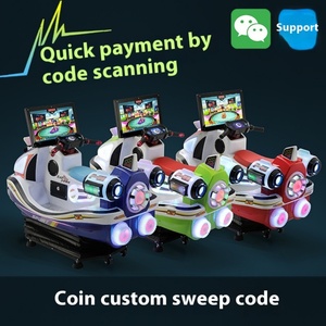 Venta Directa de Fábrica de Consolas de Juegos Eléctricas que Funcionan con Monedas, Consolas de Juegos de Motos Acuáticas, Máquina de Juegos de Motocicleta 3D, Coche de Juegos Oscilante - Product Image 2