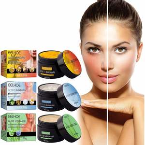 EELHOE Gel auto-bronzant doux brun chaud, auto-bronzant rapide pour le corps et le visage, crème bronzante, fond de teint, gel réparateur après-<span class=keywords><strong>soleil</strong></span> à l'aloe vera - Product Image 1