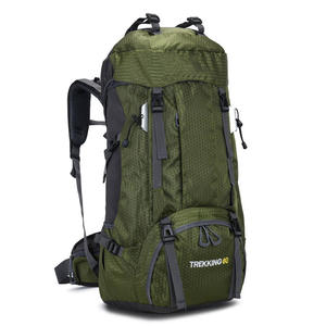 Mochila <span class=keywords><strong>de</strong></span> Senderismo y Camping Impermeable <span class=keywords><strong>de</strong></span> Poliéster <span class=keywords><strong>de</strong></span> 60L, Nueva, con <span class=keywords><strong>Descuento</strong></span> OEM/ODM, <span class=keywords><strong>para</strong></span> Deportes al Aire Libre, Viajes y Uso Diario, con Cubierta <span class=keywords><strong>para</strong></span> la Lluvia - Product Image 1