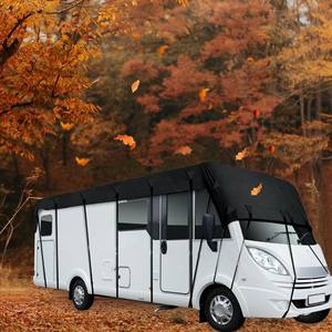 MESOROCK 210D Oxford tissu pliable <span class=keywords><strong>camping</strong></span>-<span class=keywords><strong>car</strong></span> couverture de toit <span class=keywords><strong>bâche</strong></span> Protection universelle ajustement <span class=keywords><strong>pour</strong></span> RV voyage voiture caravane couverture de toit - Product Image 4