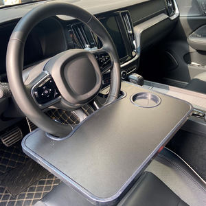 พวงมาลัยถาดอาหารอเนกประสงค์42*28ซม. ABS อัตโนมัติรถ SUV พวงมาลัยพาวเวอร์<span class=keywords><strong>โต</strong></span>๊ะทำงานแล็ปท็อป - Product Image 5