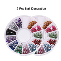 Kit d'art d'ongle avec 15 pinceaux 5 stylos à pointiller bandes d'or feuille papier cristal autocollants bricolage décoration outils ensemble pour manucure Art