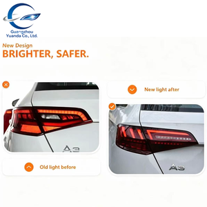Feux arrière de voiture pour <span class=keywords><strong>AUDI</strong></span> <span class=keywords><strong>A3</strong></span> S3 <span class=keywords><strong>Sportback</strong></span> Hatchback, feux arrière LED 2013-2020, feux de brouillard arrière, feux de freinage, clignotants, accessoires automobiles - Product Image 6