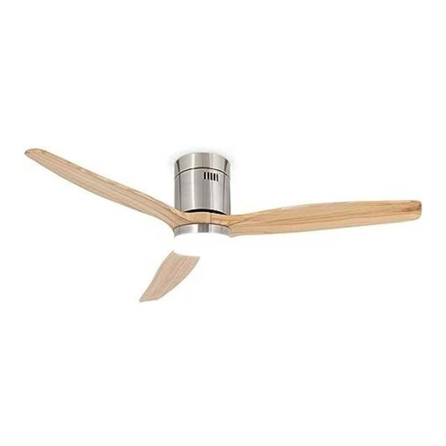 Ceiling Fan Light Steel 132 Cm Modern Design DC Motor Remote Control LED 3 Blades 5-Speed Dimmable 5-Year Warranty Living Room