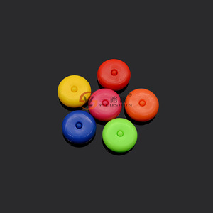 Round Plastic <b>Buttons</b> F51 1-Hole Eco-Friendly PA Material For Clothing And Craft Use - Product Image 1
