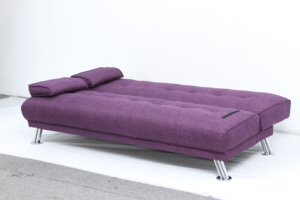 Sofá <span class=keywords><strong>Cama</strong></span> <span class=keywords><strong>Morado</strong></span> Más Vendido, Diseño Moderno con Tapicería de Tela para Salas de Estar y Dormitorios - Product Image 3