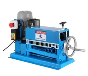 Wholesale 220V automatic electrical scrap armor flat coax wire copper wire stripping machine cables peeling machine