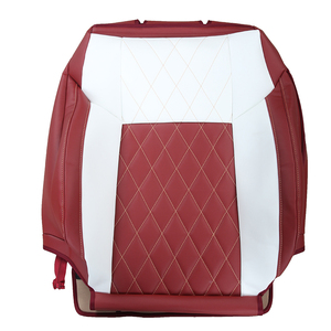 Housse de siège de voiture en cuir Nappa au design brodé et écologique adaptée à <span class=keywords><strong>Cadillac</strong></span> ESCALADE 2007-2025 - Product Image 1