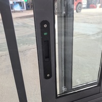 Ventanas Corredizas con Marco de Aleación de Aluminio, Mosquitera, Precio Directo de Fábrica, Ventana Corrediza de Aluminio Insonorizada Personalizada para Edificios