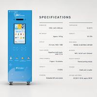 Distributeur automatique intelligent Yunyin 24h/24 pour médicaments, pour hôpitaux et pharmacies, avec refroidissement par compresseur, paiement par pièces/QR