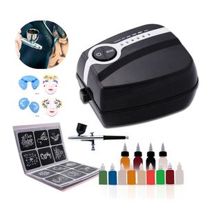 <span class=keywords><strong>Peinture</strong></span> pour le visage et le corps à base d'eau, échantillons gratuits en gros, fournitures pour fêtes d'anniversaire, marque propre - Product Image 1