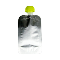 Aangepaste Biologisch Afbreekbare Stand-Up Plasti Vloeibare Vruchtensap Drinken Doypack Plastic Zakje Met Tuit