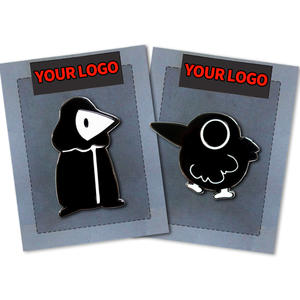 Hochwertige benutzer definierte Horror Emaille <span class=keywords><strong>Pin</strong></span> Abzeichen Frauen Brosche Anstecknadel Kleidung Accessoires - Product Image 6