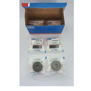 SKF 6200 2RSH ZZ roulement à billes à gorge profonde <span class=keywords><strong>lg</strong></span> roulements de Machine à laver 10x30x9mm roulements de moto et de vélo d'origine - Product Image 2